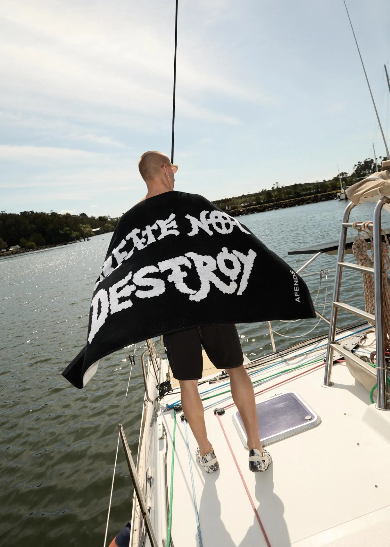 Accessories|Accessories<Afends - Beach Towel Black