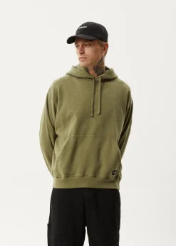 Sweaters & Hoodies<Afends All Day  - Relaxed Hoodie Military