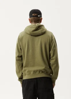 Sweaters & Hoodies<Afends All Day  - Relaxed Hoodie Military