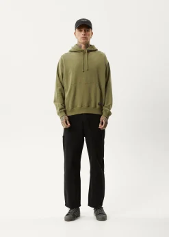 Sweaters & Hoodies<Afends All Day  - Relaxed Hoodie Military