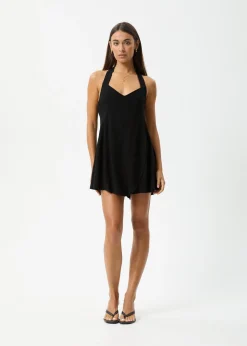 Jumpsuits & Overalls<Afends Amaya  - Halter Playsuit Black