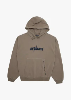 Sweaters & Hoodies<Afends Antic  - Boxy Hoodie Fossil