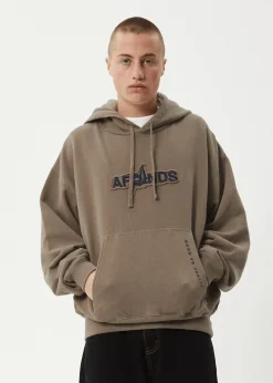 Sweaters & Hoodies<Afends Antic  - Boxy Hoodie Fossil