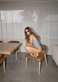 Swimwear<Afends Asher  - Check One Piece Black Check