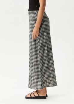 Sets & Co-Ords|Skirts<Afends Asta Base  - Seersucker Skirt Steel Check