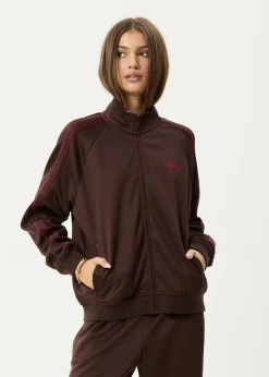 Sets & Co-Ords|Outerwear<Afends Avenue  - Track Jacket Coffee