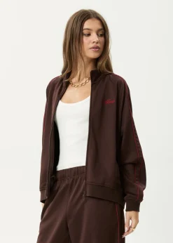 Sets & Co-Ords|Outerwear<Afends Avenue  - Track Jacket Coffee