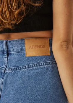 Skirts<Afends Ayla  - Denim Maxi Skirt Worn Blue