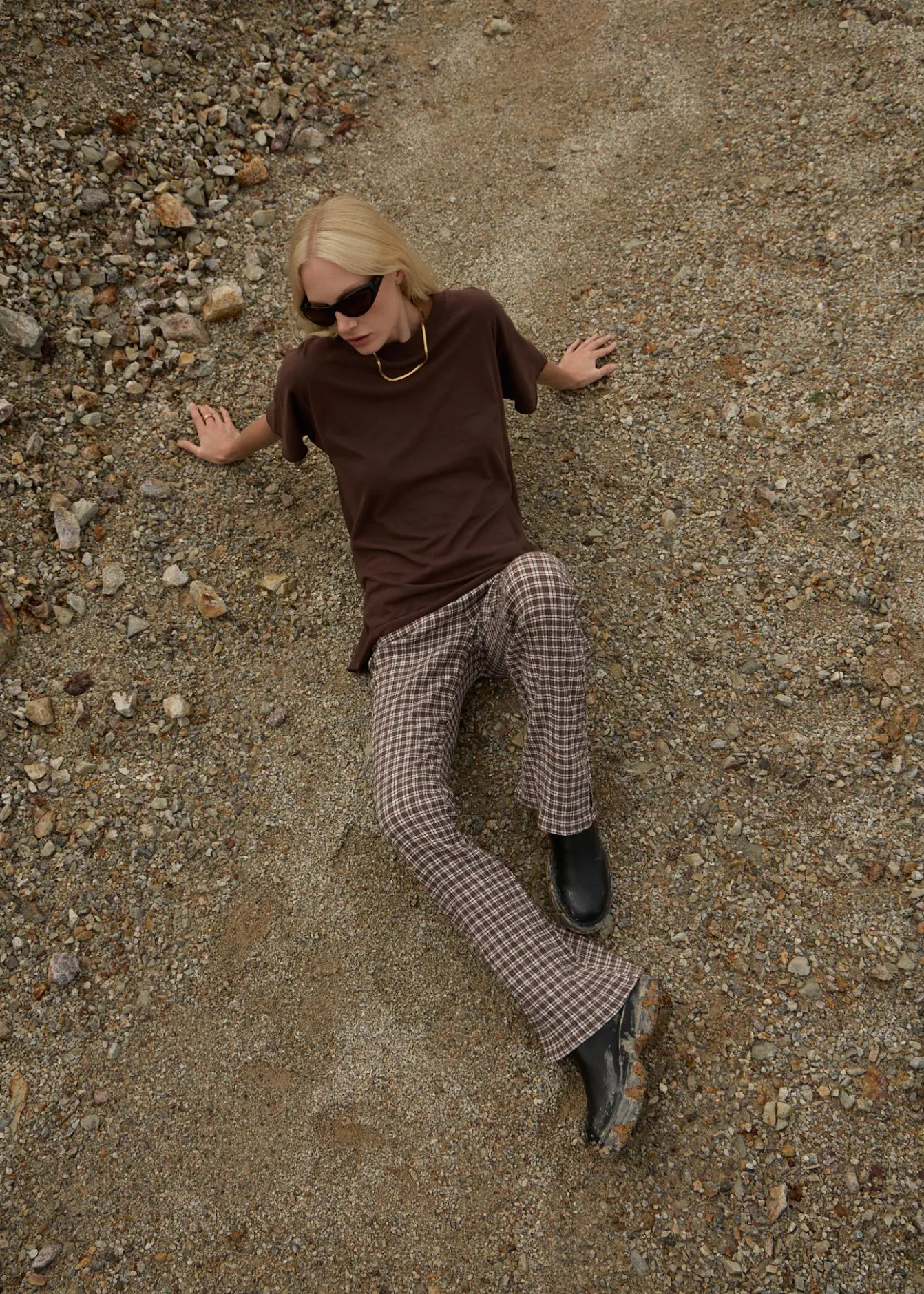 Pants|Sets & Co-Ords<Afends Base - Seersucker Flare Pant Coffee Check