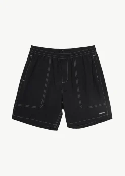 Boardshorts<Afends Baywatch  - Swim Short 18" Black