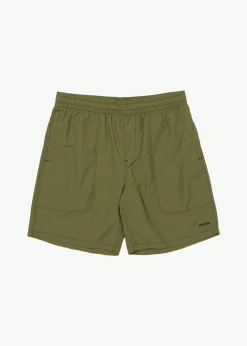 Boardshorts<Afends Baywatch  - Swim Short 18" Military
