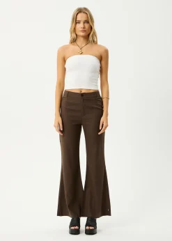 Pants|Essentials<Afends Birkin  - Flares Coffee