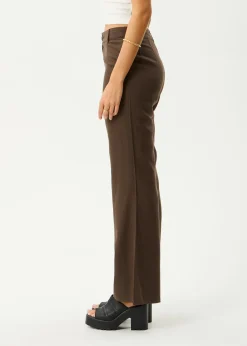 Pants|Essentials<Afends Birkin  - Flares Coffee