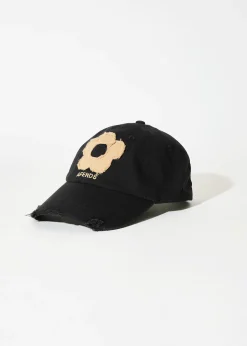 Accessories|Accessories<Afends Bloom  - Panelled Cap Black / Tan