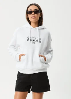 Outerwear<Afends Bonfire  - Hoodie White