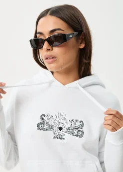 Outerwear<Afends Bonfire  - Hoodie White