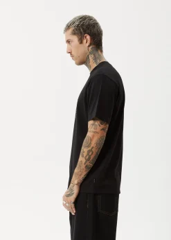 T-Shirts<Afends Carpet Ride  - Retro Tee Black