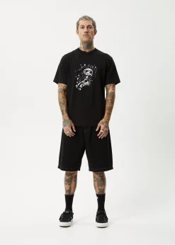 T-Shirts<Afends Carpet Ride  - Retro Tee Black