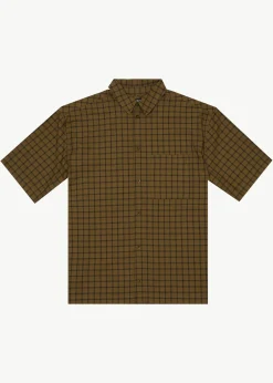 Shirts<Afends Challenger  - Check Short Sleeve Shirt Elmwood