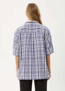 Shirts|Sets & Co-Ords<Afends Check Out  - Short Sleeve Shirt Marlin