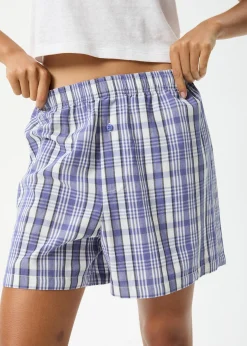 Accessories|Accessories<Afends Checked Out  - Boxer Short Marlin