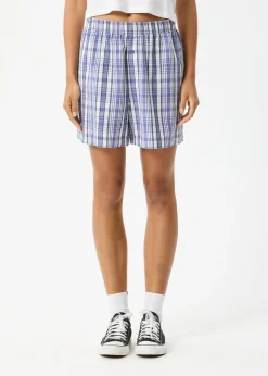 Accessories|Accessories<Afends Checked Out  - Boxer Short Marlin