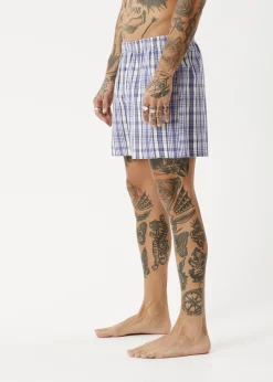 Accessories|Accessories<Afends Checked Out  - Boxer Short Marlin