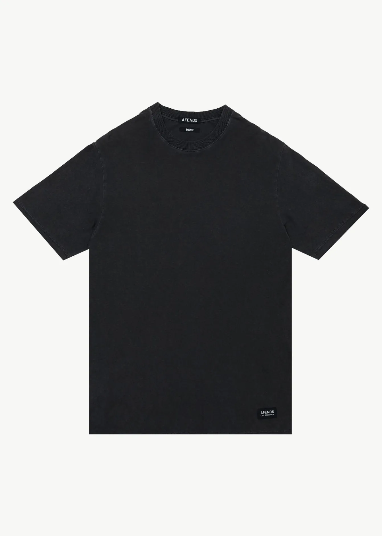 T-Shirts<Afends Classic - Retro Tee Stone Black