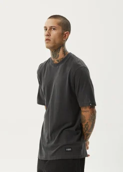 T-Shirts<Afends Classic - Retro Tee Stone Black