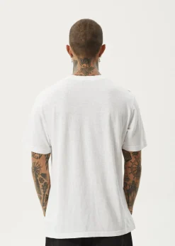 T-Shirts<Afends Classic  - Retro Tee White