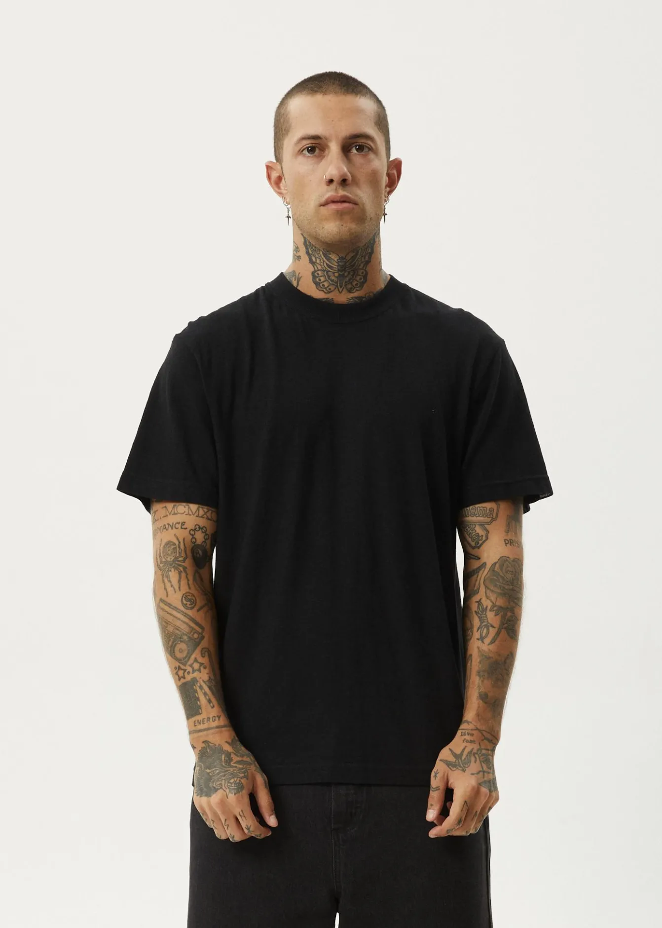 T-Shirts<Afends Classic - Retro Tee Black