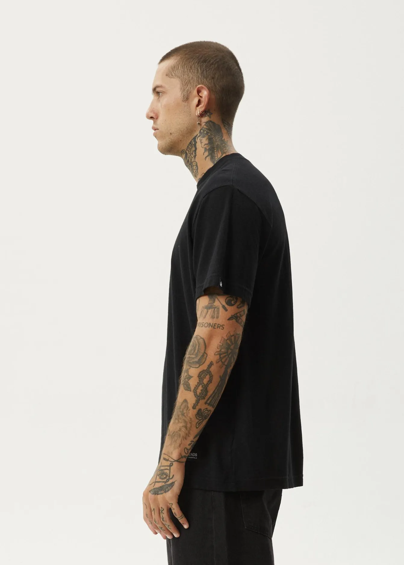 T-Shirts<Afends Classic - Retro Tee Black