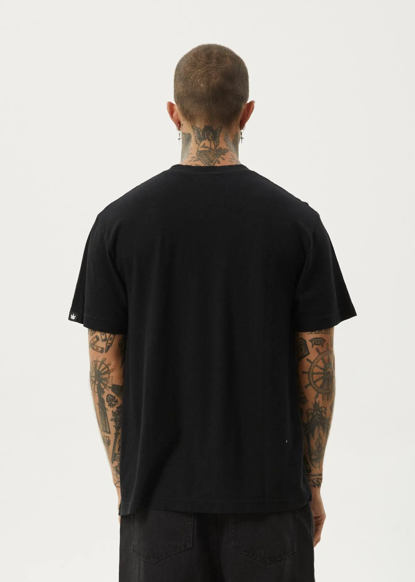 T-Shirts<Afends Classic - Retro Tee Black