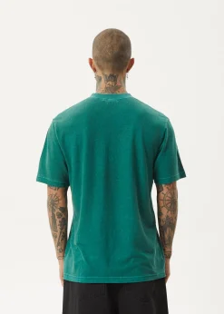 T-Shirts<Afends Classic  - Retro Tee Washed Pine