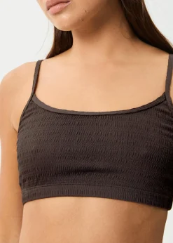 Swimwear<Afends Cleo  - Bikini Top Coffee