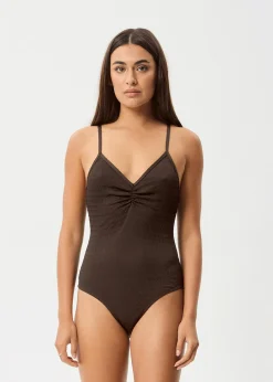 Swimwear<Afends Cleo  - One Piece Coffee