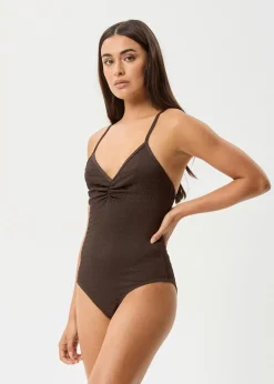 Swimwear<Afends Cleo  - One Piece Coffee