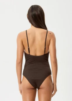 Swimwear<Afends Cleo  - One Piece Coffee