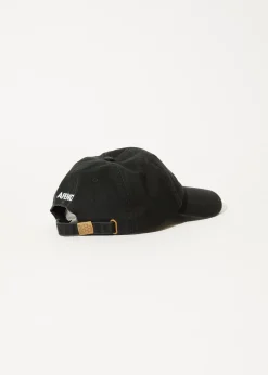 Accessories|Accessories<Afends Core  - Six Panel Cap Stone Black