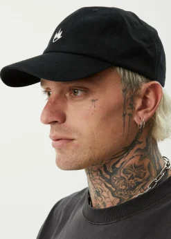 Accessories|Accessories<Afends Core  - Six Panel Cap Stone Black