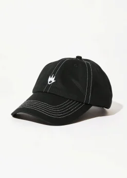 Accessories|Accessories<Afends Core  - Six Panel Cap Black