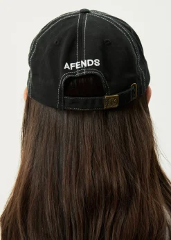 Accessories|Accessories<Afends Core  - Six Panel Cap Black