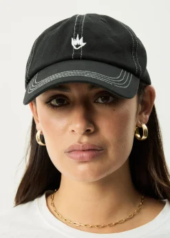 Accessories|Accessories<Afends Core  - Six Panel Cap Black