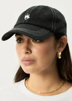 Accessories|Accessories<Afends Core  - Six Panel Cap Black