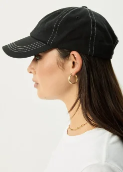 Accessories|Accessories<Afends Core  - Six Panel Cap Black