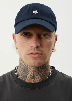 Accessories|Accessories<Afends Core  - Six Panel Cap Navy