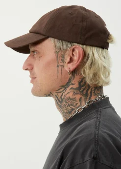 Accessories|Accessories<Afends Core  - Six Panel Cap Coffee