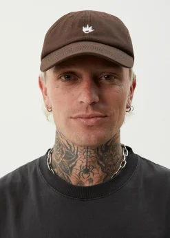 Accessories|Accessories<Afends Core  - Six Panel Cap Coffee