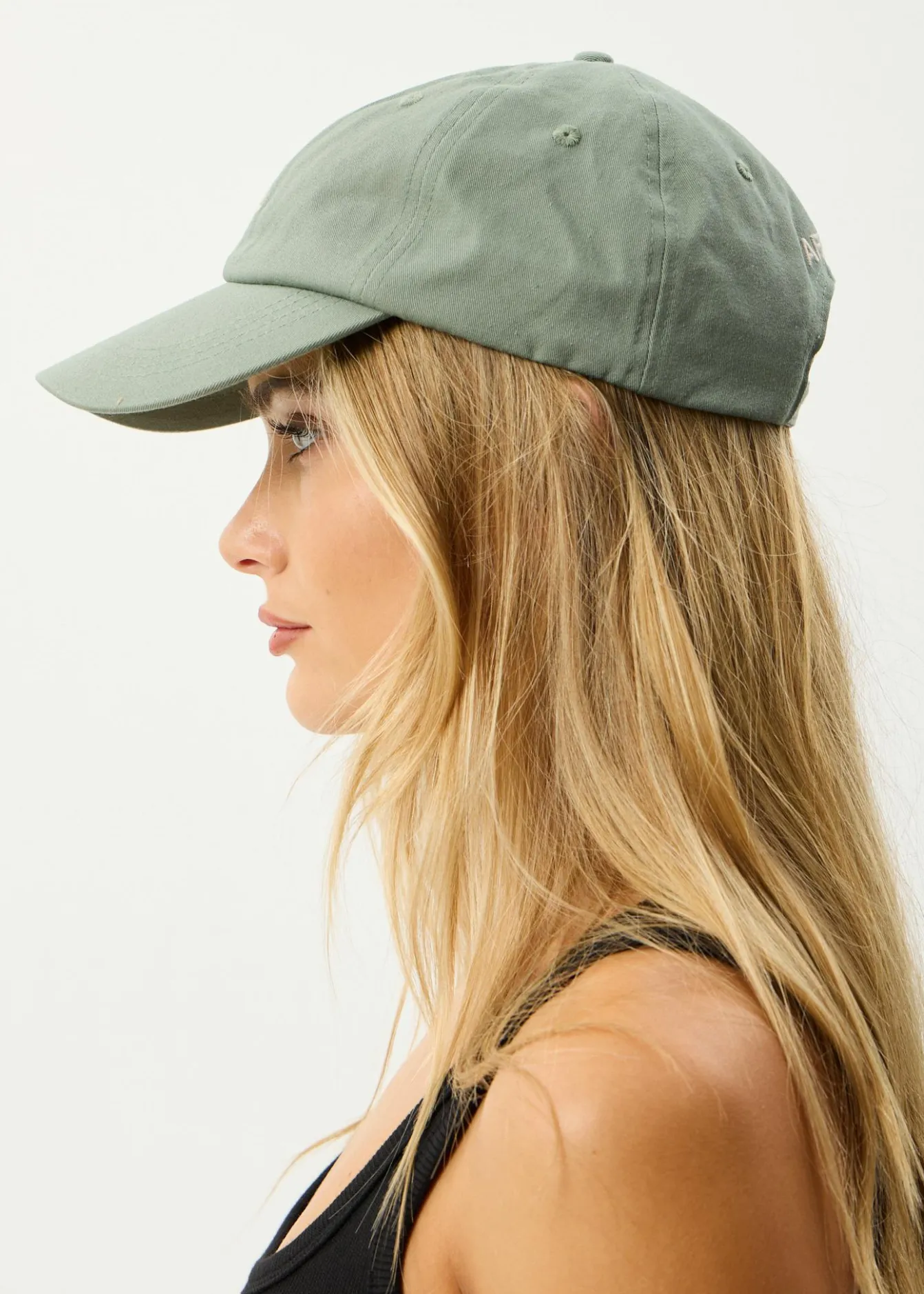 Accessories|Accessories<Afends Core - Six Panel Cap Oil Green
