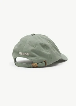 Accessories|Accessories<Afends Core - Six Panel Cap Oil Green